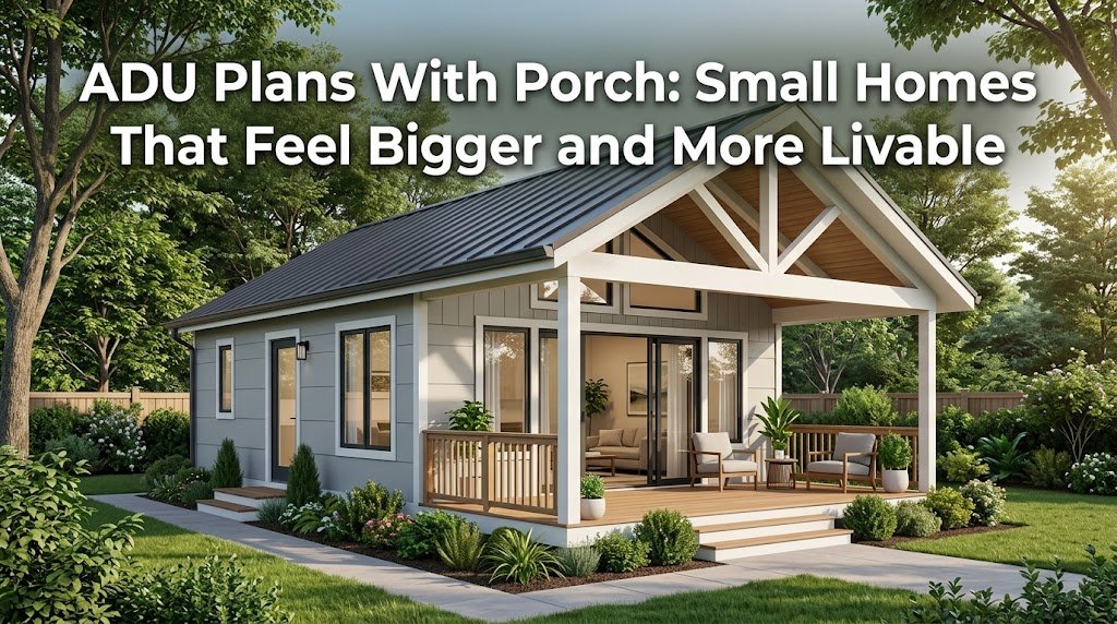ADU Plans With Porch: Enhance Your Small Home’s Value
