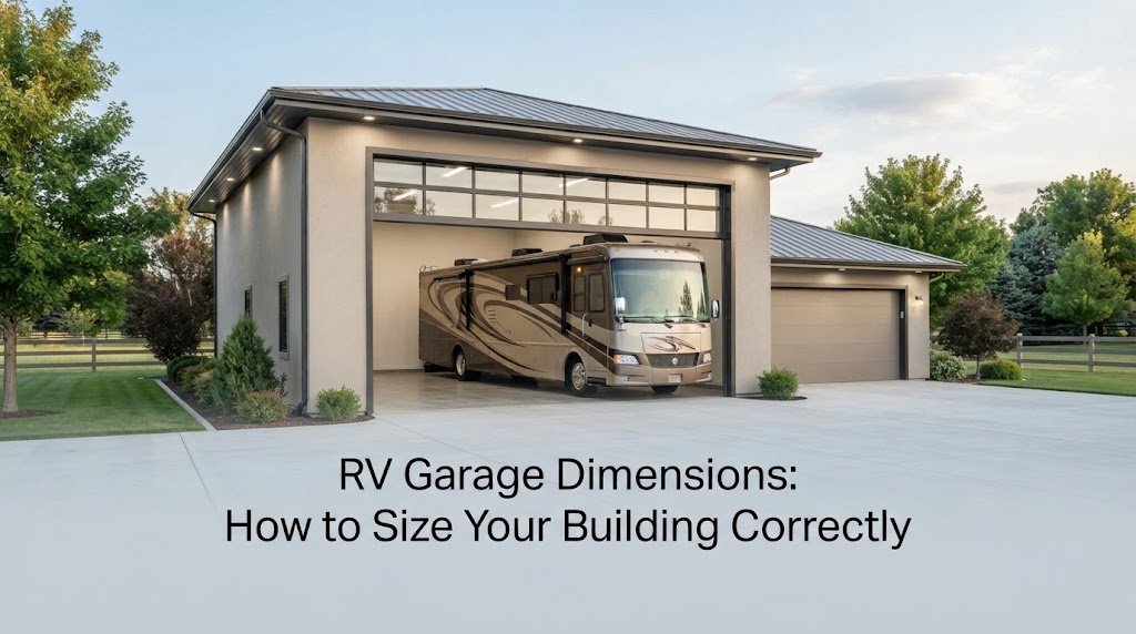 RV Garage Dimensions: How to Size Your Building Correctly