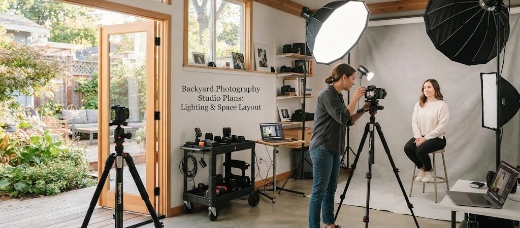 Backyard Photography Studio Plans: Lighting & Space Layout