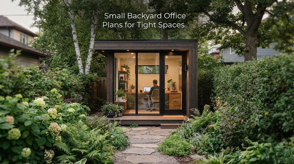 Small Backyard Office Plans for Tight Spaces