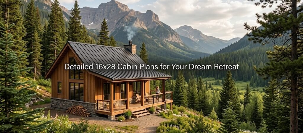 16×28 Cabin Plans: Build Your Ideal Retreat