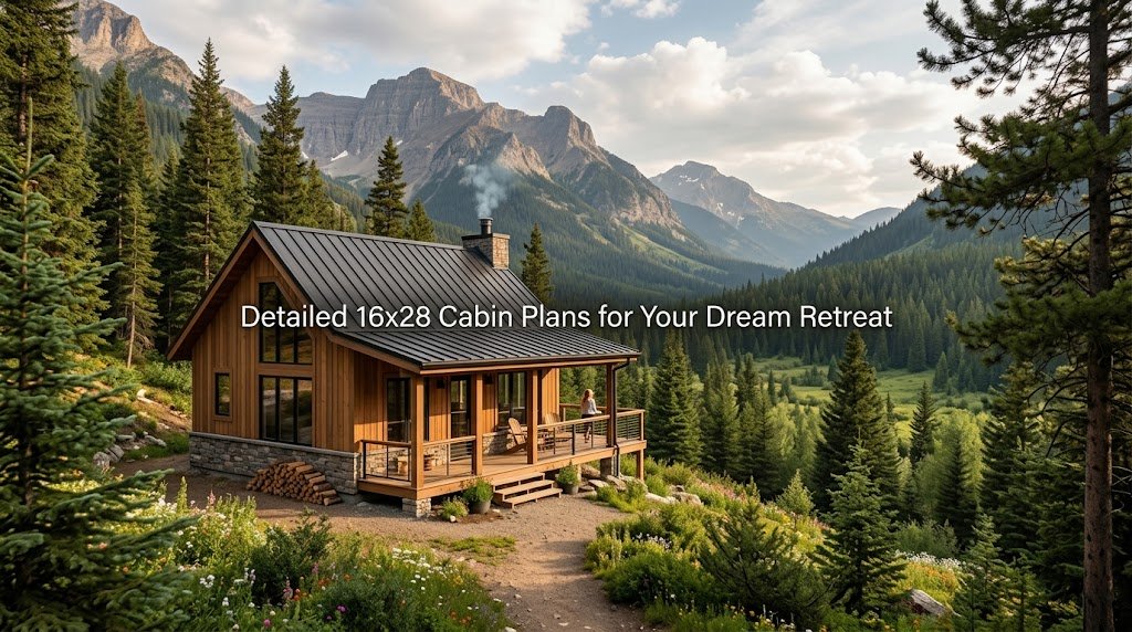 16×28 Cabin Plans: Build Your Ideal Retreat