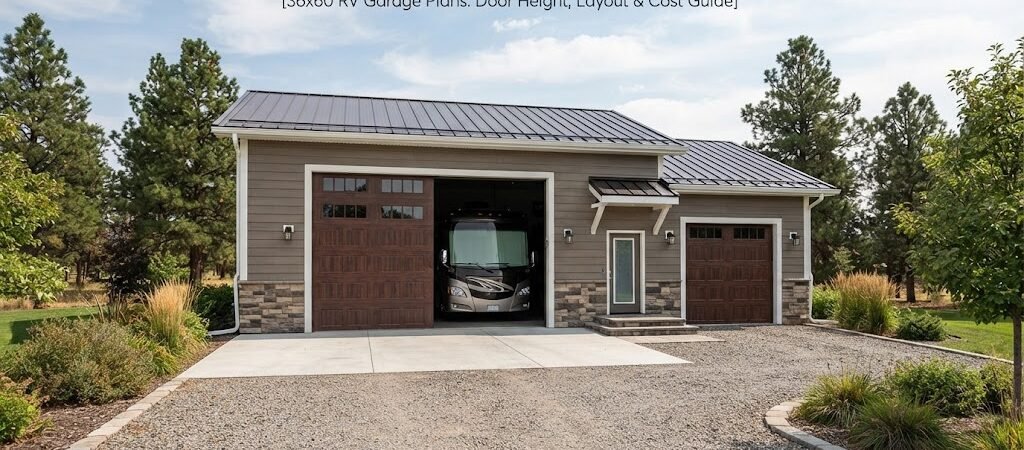 36×60 RV Garage Plans: Door Height, Layout & Cost Guide