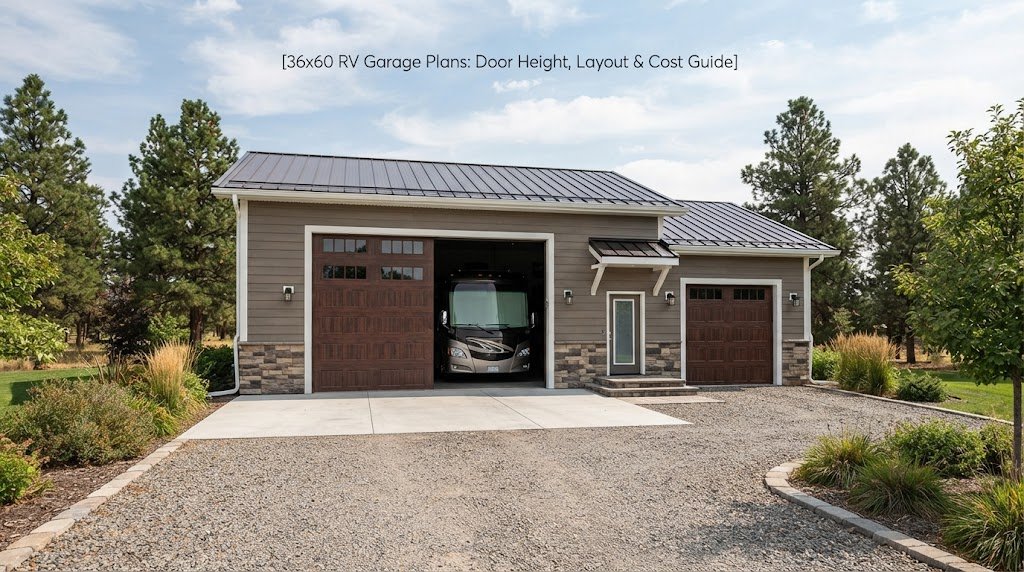 36×60 RV Garage Plans: Door Height, Layout & Cost Guide