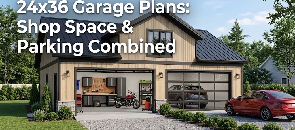 24×36 Garage Plans: Optimal Multi-Use Space for Homeowners