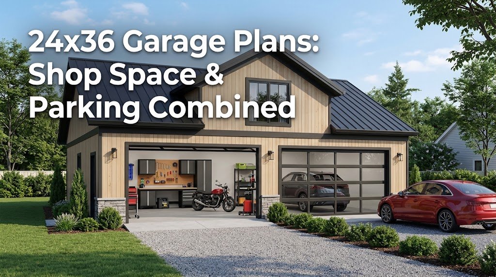 24×36 Garage Plans: Optimal Multi-Use Space for Homeowners