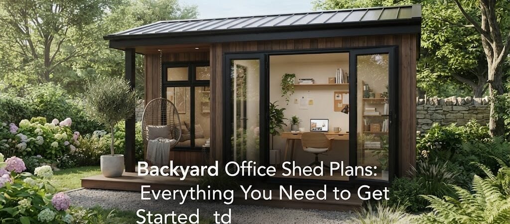 Backyard Office Shed Plans: Everything You Need to Get Started