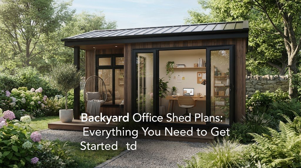Backyard Office Shed Plans: Everything You Need to Get Started