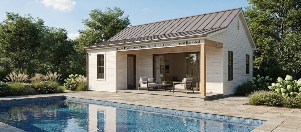 16×24 Pool House Plans: A Practical Layout for Your Backyard