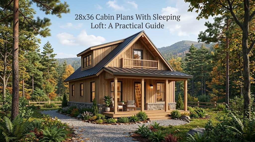 28×36 Cabin Plans With Loft: Maximize Your Space