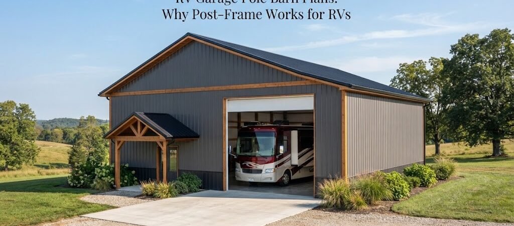 RV Garage Pole Barn Plans: Why Post-Frame Works for RVs