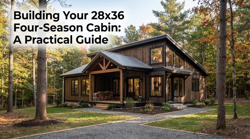 Building a 28×36 Four-Season Cabin: Key Considerations