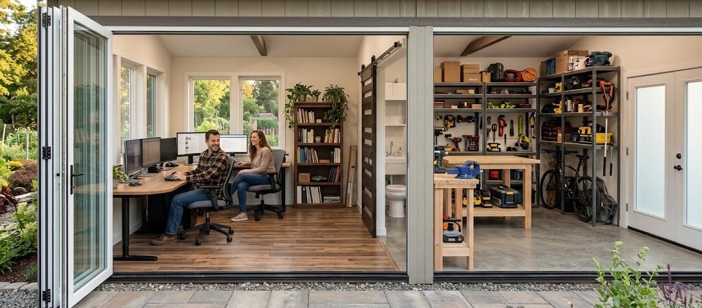Smart Shed Office Combo Plans for Efficient Workspaces