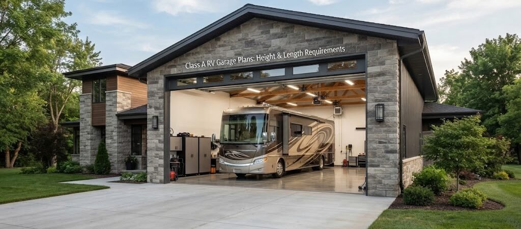 Class A RV Garage Plans: Height & Length Requirements