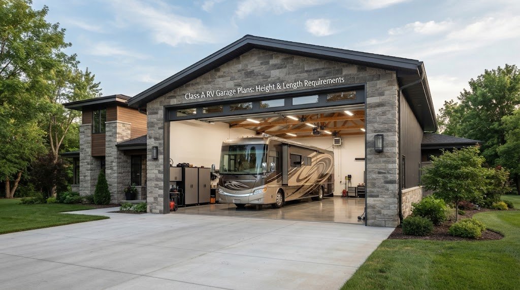 Class A RV Garage Plans: Height & Length Requirements