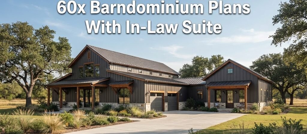Explore 60x Barndominium Plans with In-Law Suite
