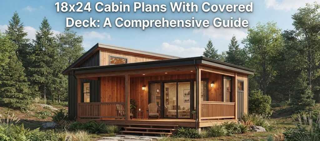 18×24 Cabin Plans with Covered Deck: Build Your Dream Retreat