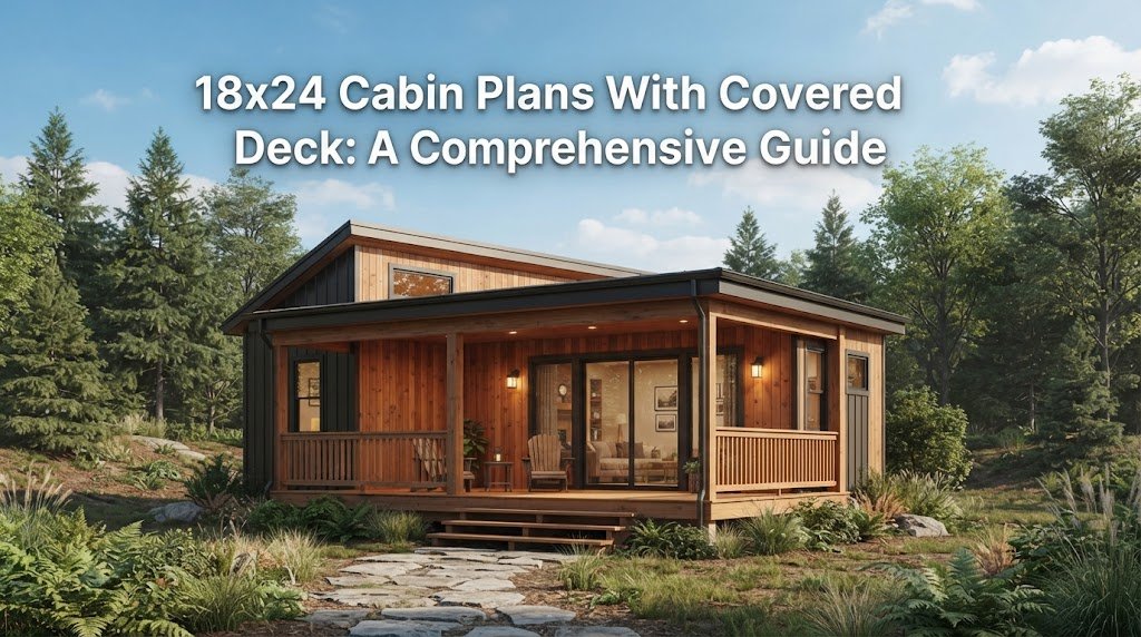 18×24 Cabin Plans with Covered Deck: Build Your Dream Retreat