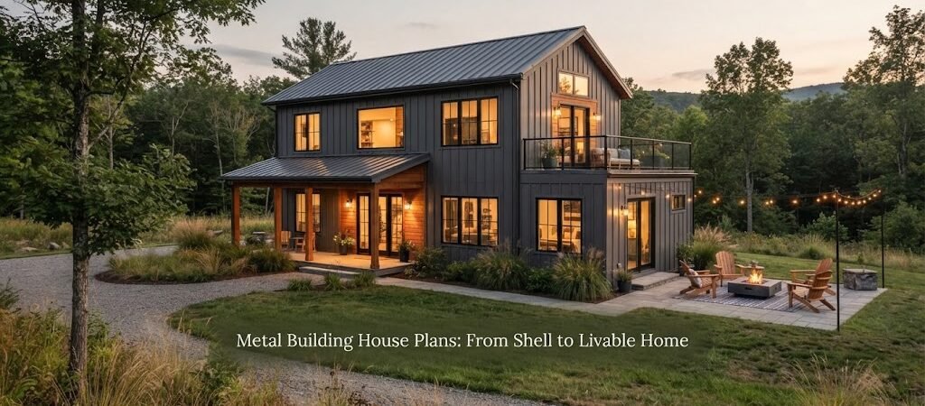 Metal Building House Plans: From Shell to Livable Home