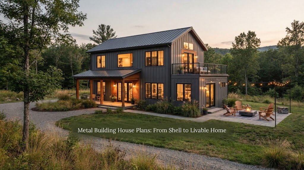 Metal Building House Plans: From Shell to Livable Home