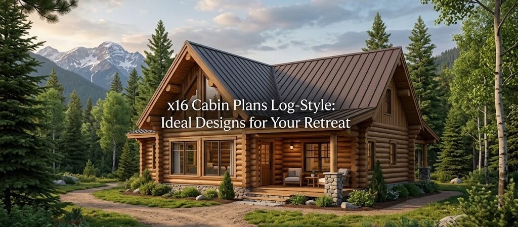 x16 Log Cabin Plans: Ideal Designs for Your Cozy Retreat