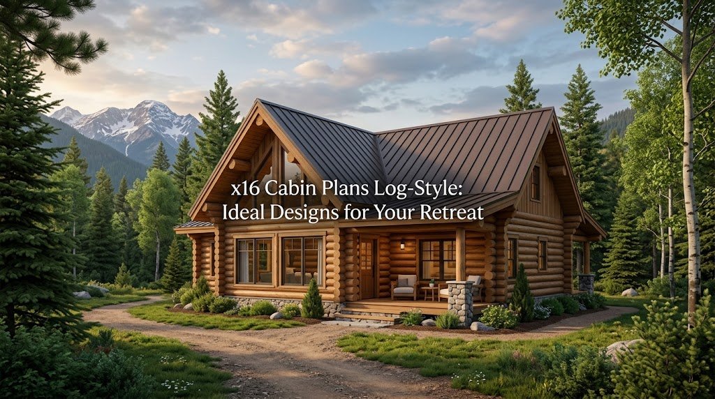 x16 Log Cabin Plans: Ideal Designs for Your Cozy Retreat