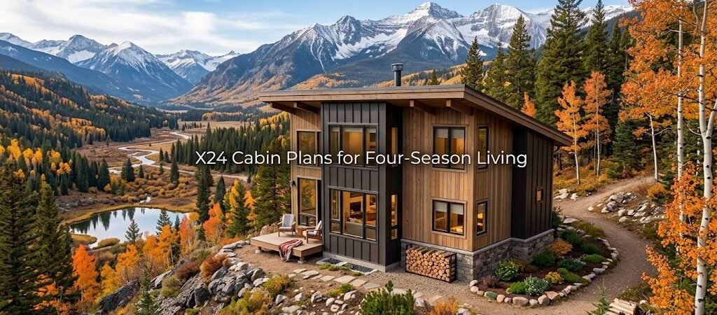 X24 Cabin Plans: Design for Year-Round Comfort