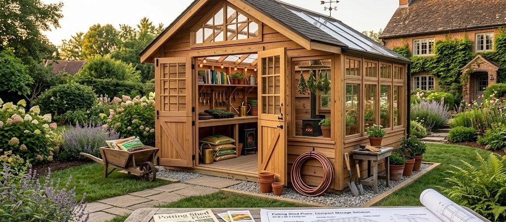 Potting Shed Plans: Build Your Garden Workspace Today