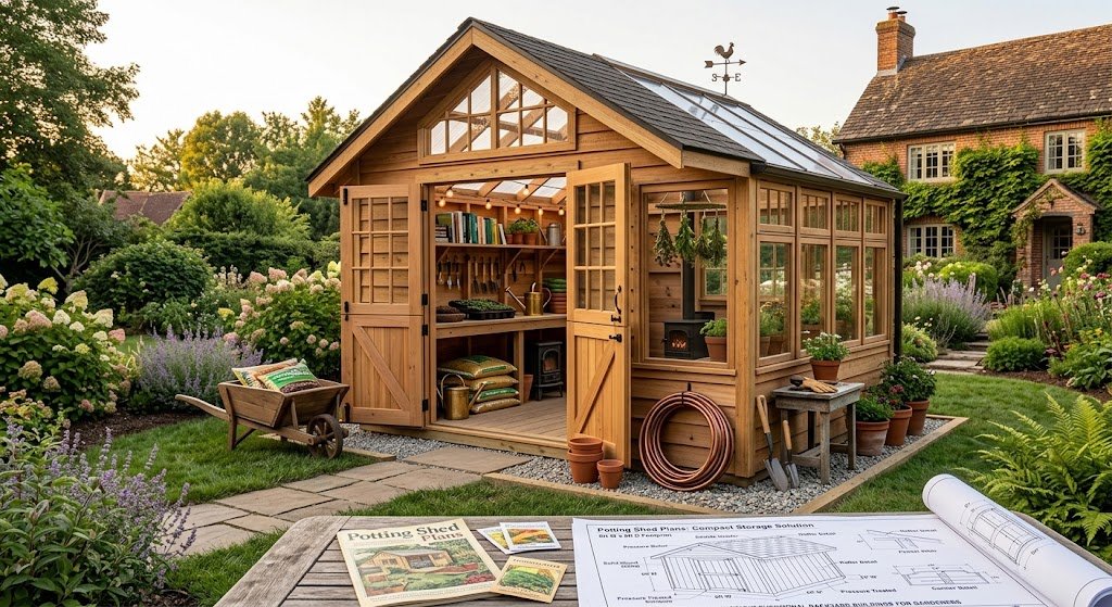 Potting Shed Plans: Build Your Garden Workspace Today