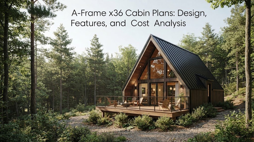 A-Frame x36 Cabin Plans: Design, Costs & Key Features