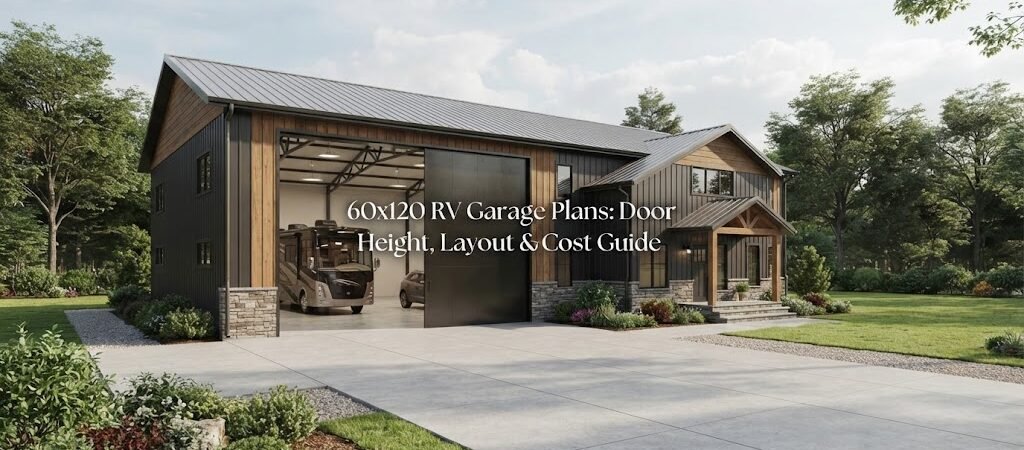 60×120 RV Garage Plans: Door Height, Layout & Cost Guide
