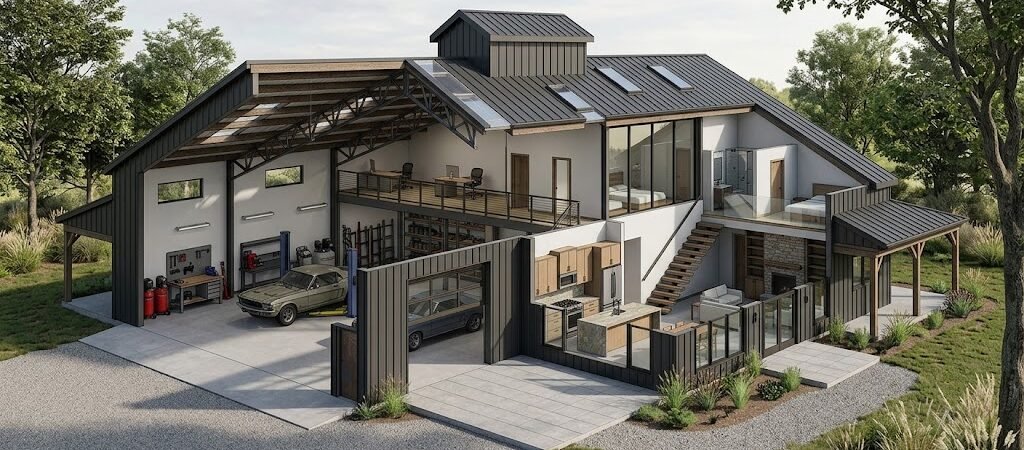 40×60 Barndominium Plans: Create Your Ideal Shop House