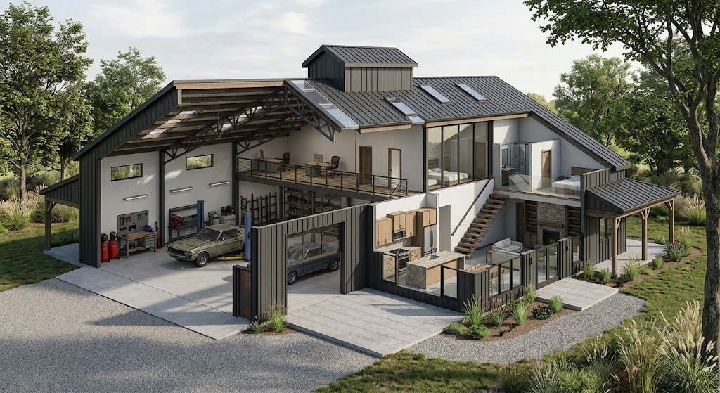 40×60 Barndominium Plans: Create Your Ideal Shop House
