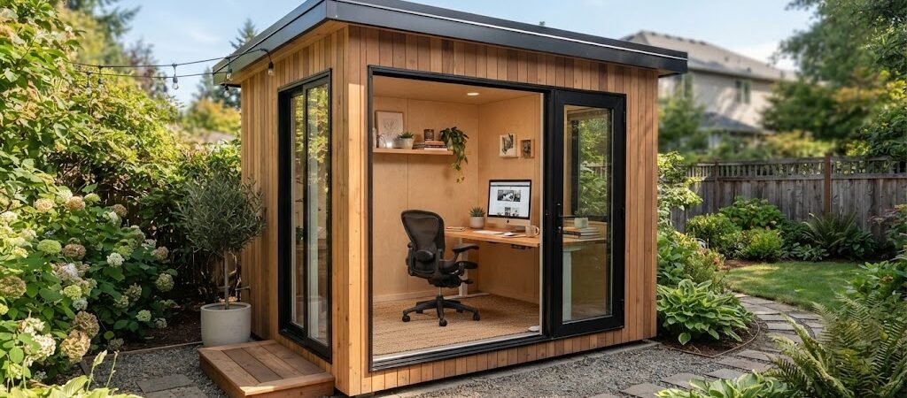 8×12 Backyard Office Plans: A Compact Work-From-Home Layout