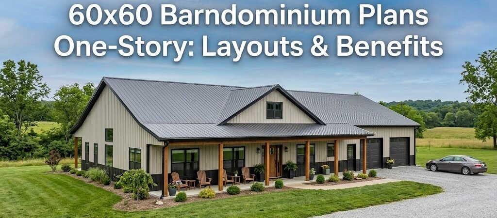 60×60 Barndominium Plans: One-Story Benefits & Features