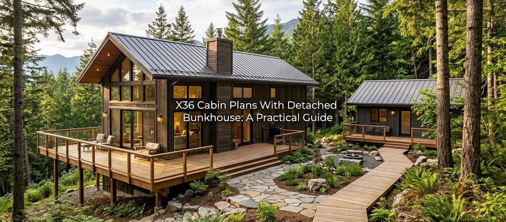 X36 Cabin Plans: Build Your Detached Bunkhouse Retreat