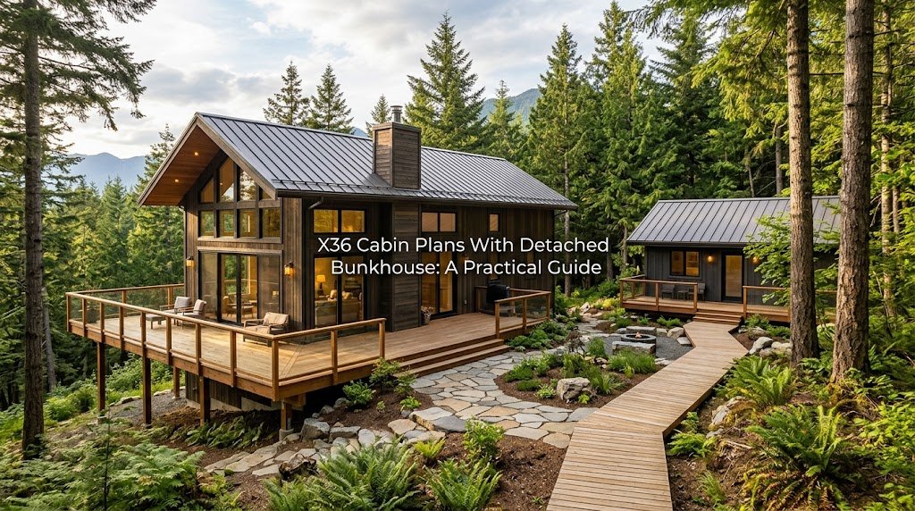 X36 Cabin Plans: Build Your Detached Bunkhouse Retreat