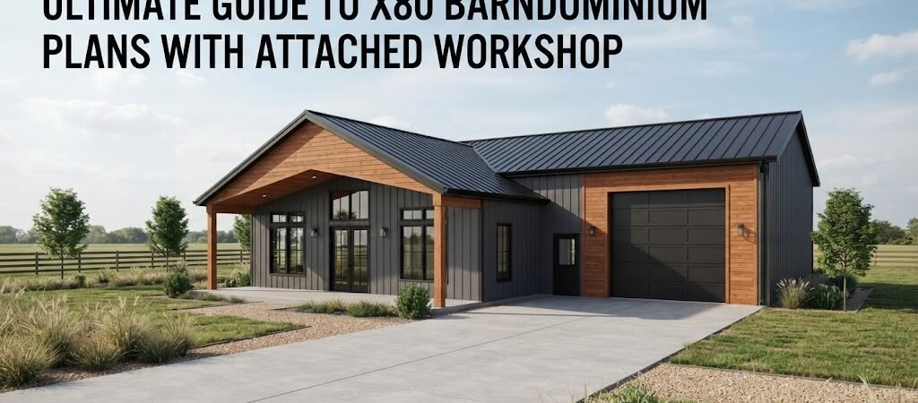 x80 Barndominium Plans with Attached Workshop: Your Complete Guide