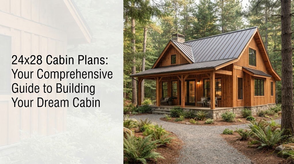 24×28 Cabin Plans: Build Your Dream Cabin Efficiently