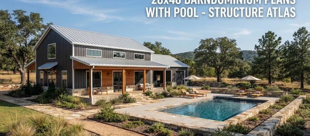 28×48 Barndominium Plans with Pool: Complete Guide