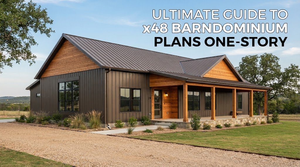 Top x48 Barndominium Plans for One-Story Living
