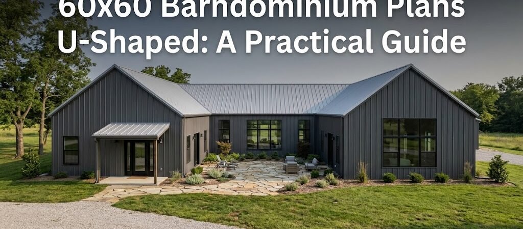 60×60 U-Shaped Barndominium Plans: Design Insights