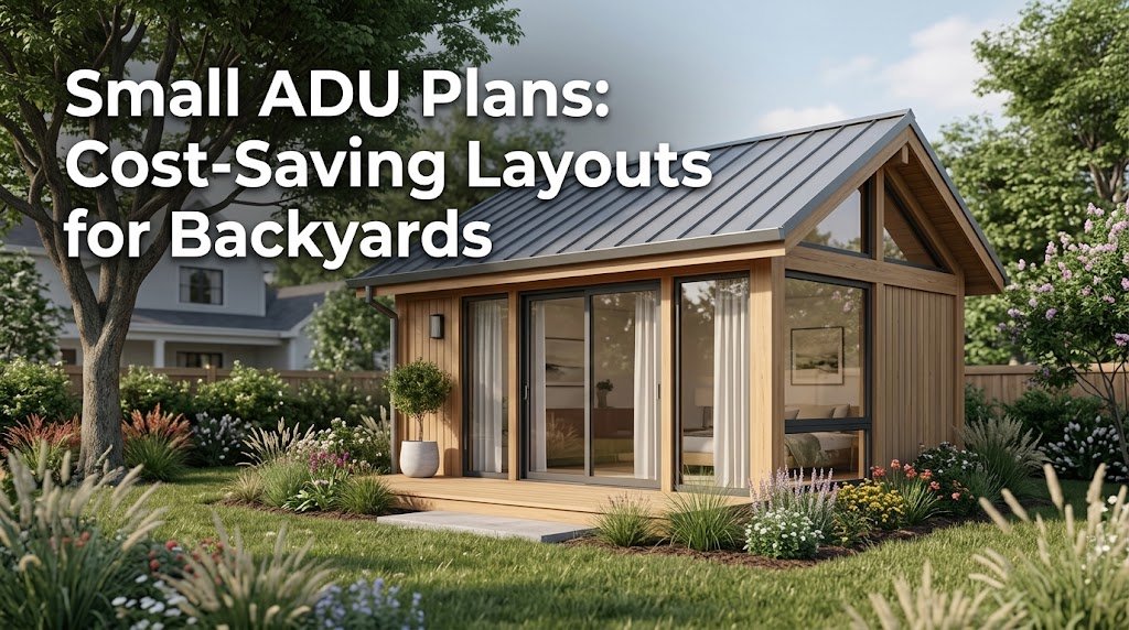 Small ADU Plans: Cost-Effective Layouts for Your Backyard