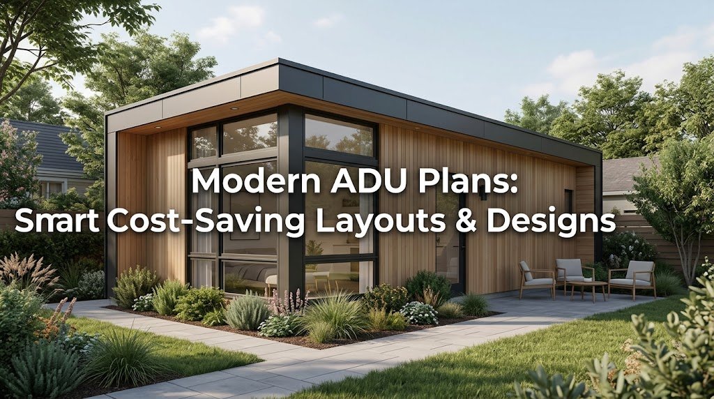Affordable Modern ADU Plans: Smart Designs for Your Backyard