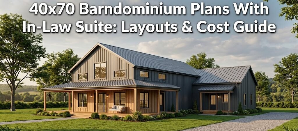 40×70 Barndominium Plans with In-Law Suite: Costs & Layouts