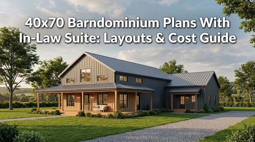 40×70 Barndominium Plans with In-Law Suite: Costs & Layouts