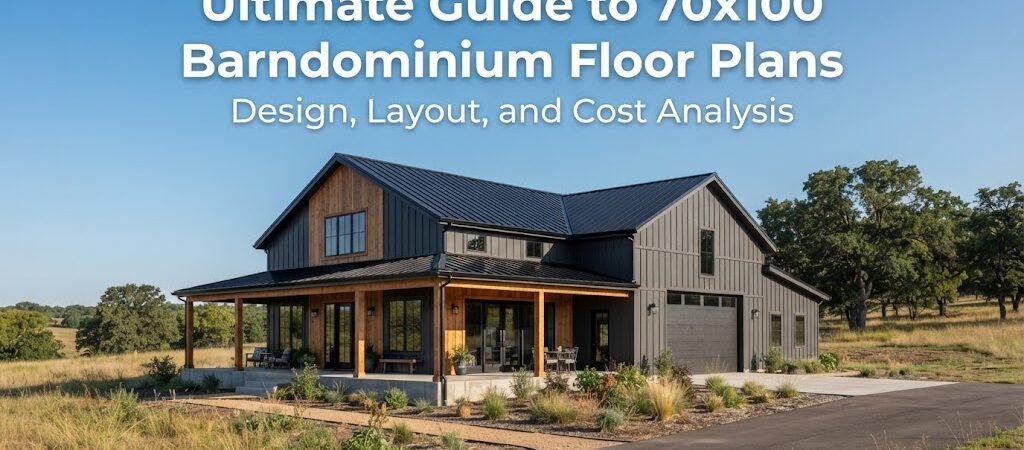 Discover 70×100 Barndominium Floor Plans: Design & Cost Insights