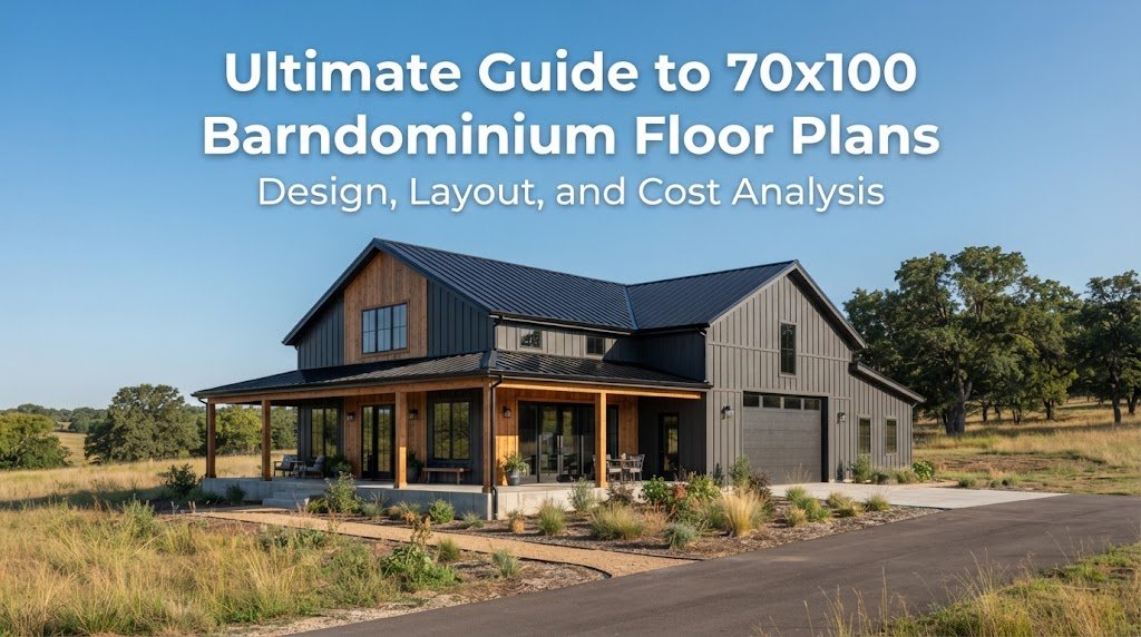 Discover 70×100 Barndominium Floor Plans: Design & Cost Insights