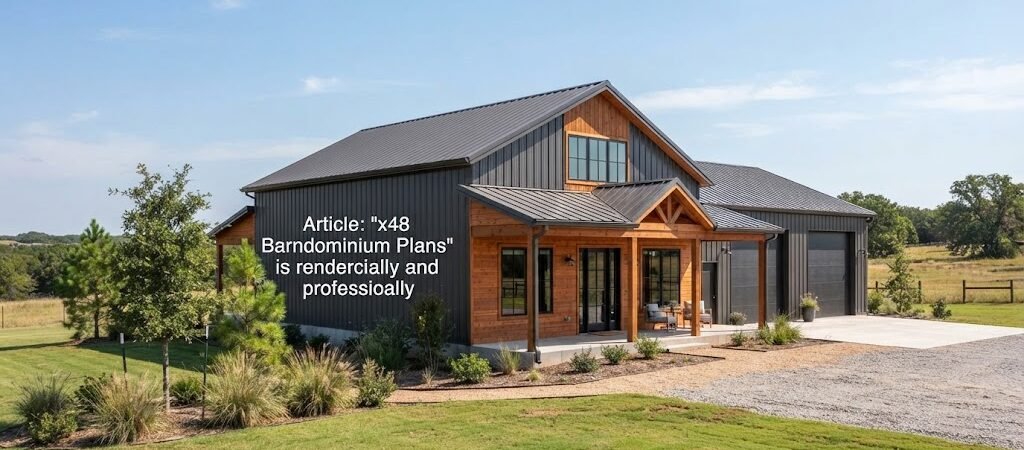 x48 Barndominium Plans: Customizable Spaces for Your Business