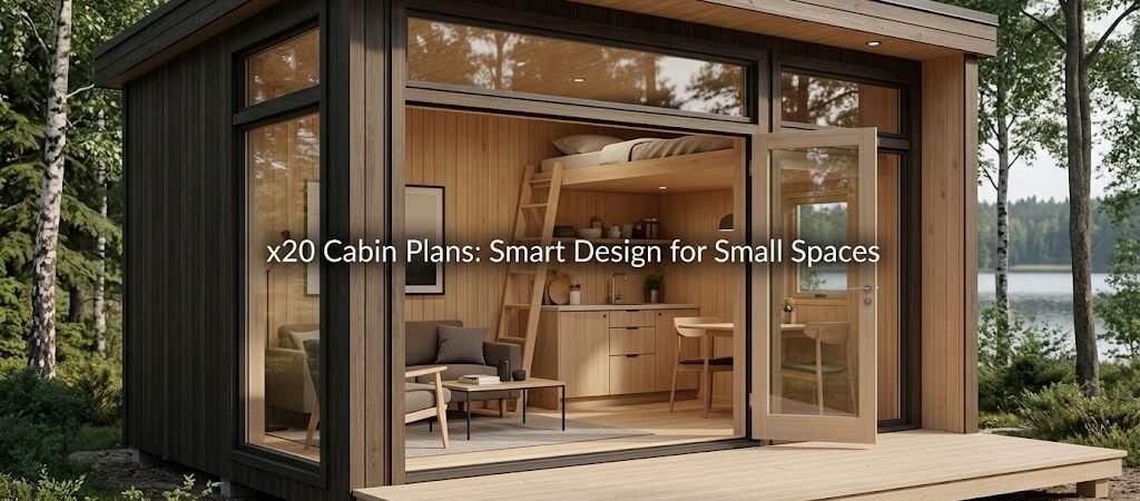 Explore x20 Cabin Plans: Smart Design for Efficient Living